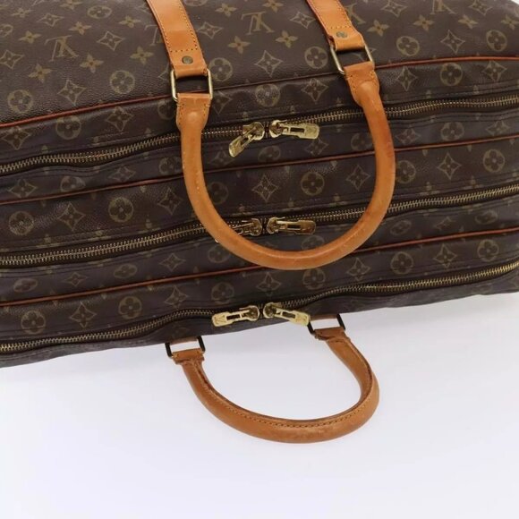 LOUIS VUITTON Monogram Sac Trois Posh 55 Boston Bag - Picture 11 of 16